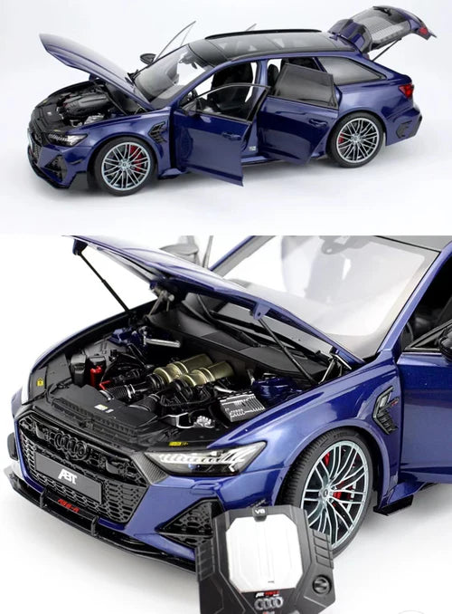 1/18 Audi Rs6 ABT Die-cast Car Model toy