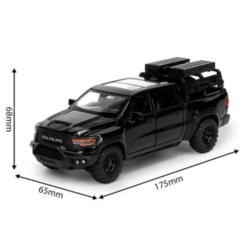 NEW 1/32 Scale Dodge RAM MAMMOTH Die-cast Model Car with 2 extra tyre