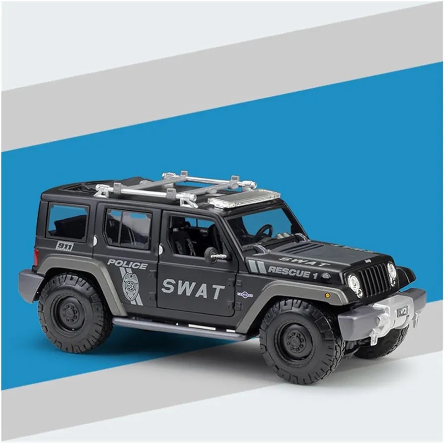 Jeep Rescue Swat 1:18 Licensed Maisto Diecast Scale Model