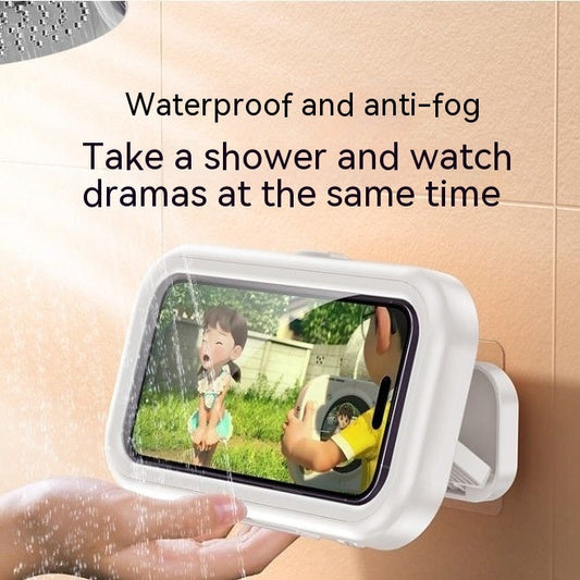 Waterproof Shower Phone Holder with 360° Rotation